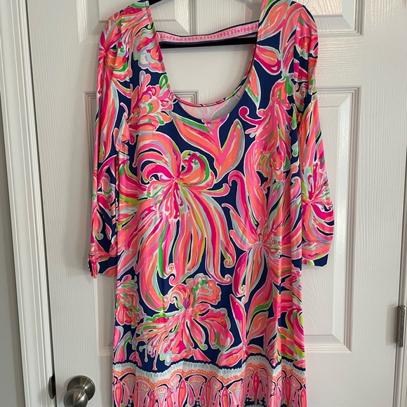 EUC LILLY PULITZER DRESS SIZE LARGE - Picture 2 of 3
